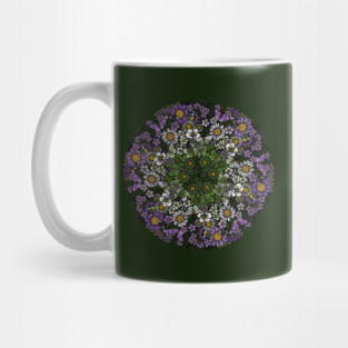 Genderqueer Flowers and Butterflies Mug