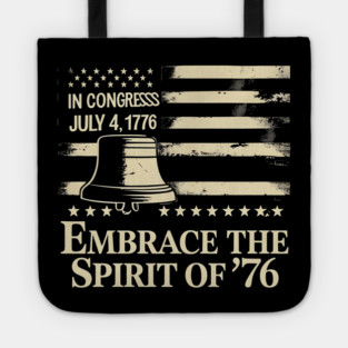 Patriotic American History Gift Tote