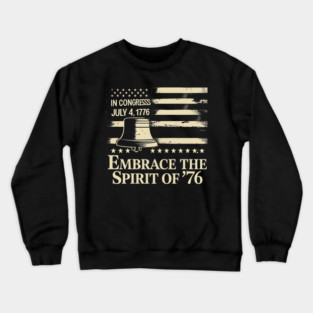 Patriotic American History Gift Crewneck Sweatshirt