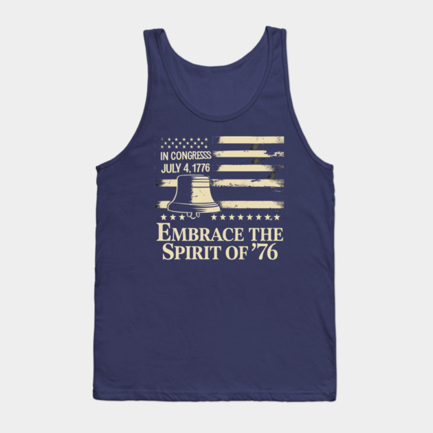 Patriotic American History Gift Tank Top by stitchloom