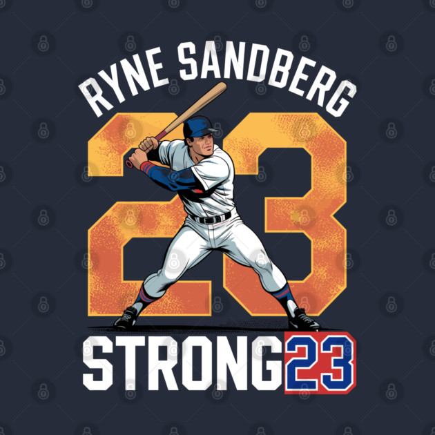 Forever 23 Shirt Ryne Sandberg Shirts FO23VER shirt Chicago Cubs Hall of Fame Strong by celestial_artworks