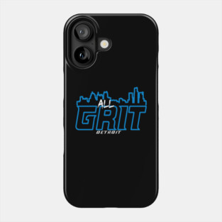 Detroit Lions ALL GRIT Football design Phone Case