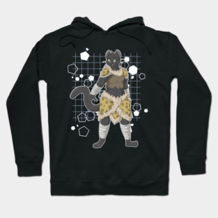 Tabaxi Woman - Stormclaw Hoodie