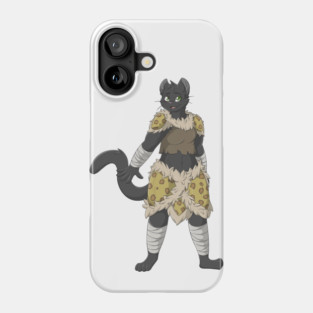 Tabaxi Woman - Stormclaw Phone Case