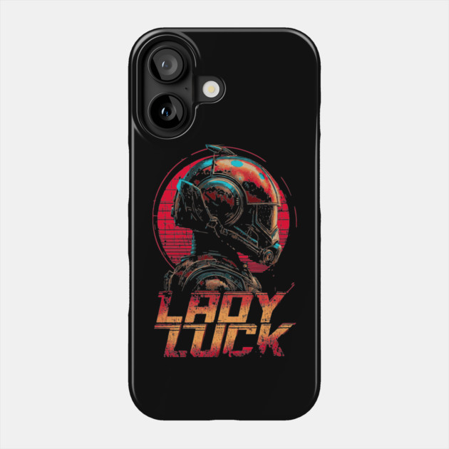 Ladybug Pilot with Neon Helmet Phone Case by TuncGK
