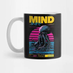 Octopus Mind in Synthwave Reality Mug