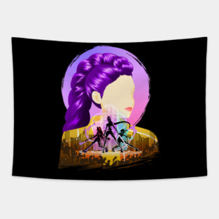 Pop-Star Hunters Tapestry