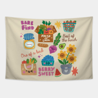 Farmer's market Tapestry