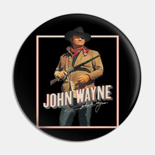 John Wayne True Grit Rooster Cogburn Pin