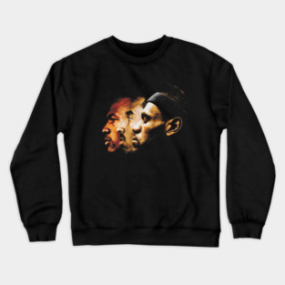 Lebron James, Michael Jordan & KB Big Face Crewneck Sweatshirt