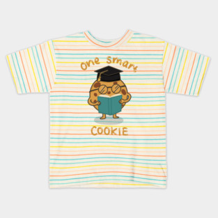 One Smart Cookie - Cute Graduation Cookie Design Kids T-Shirt