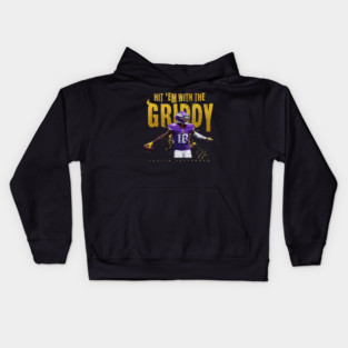Justin Jefferson Griddy Kids Hoodie