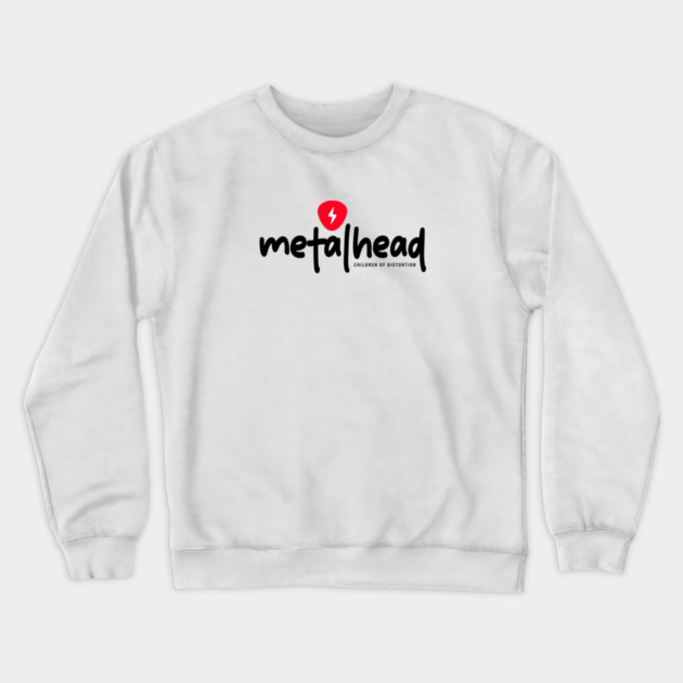 METALHEAD Crewneck Sweatshirt by artslaves