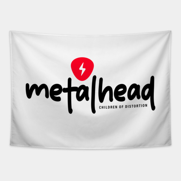 METALHEAD Tapestry by artslaves