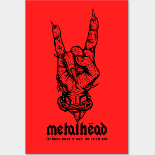 METALHEAD Posters and Art