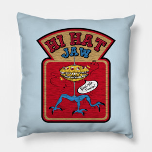 HI-HAT JAW Pillow