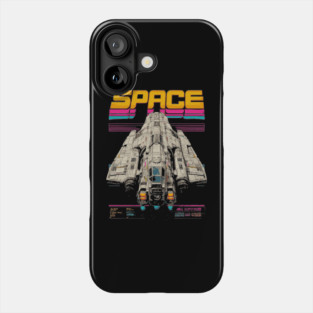 Retro Space Freighter - Sci Fi Lover Gift Phone Case