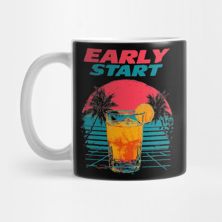 Early Start - Retro Summer Cocktail Mug