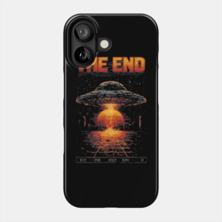 The End - Apocalyptic UFO Attack Phone Case