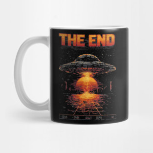 The End - Apocalyptic UFO Attack Mug