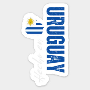 Proud uruguayan, Uruguay flag Magnet