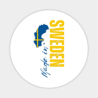 Proud swedish, Sweden flag Magnet