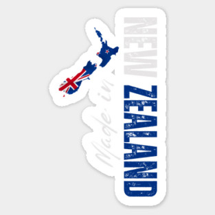 Proud New Zealander, New Zealand flag Magnet