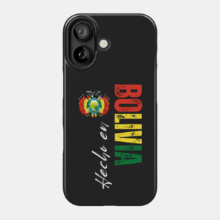 Made in Bolivia, Bolivia flag Phone Case
