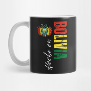 Made in Bolivia, Bolivia flag Mug