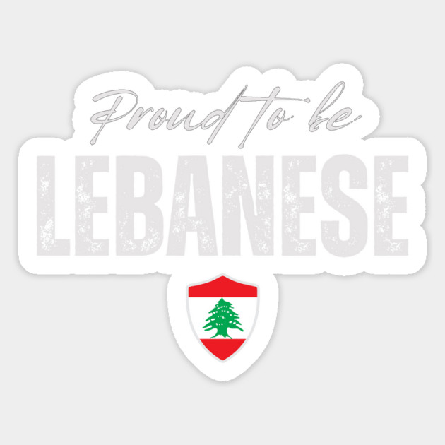 Proud lebanese, Lebanon flag Magnet by eka123