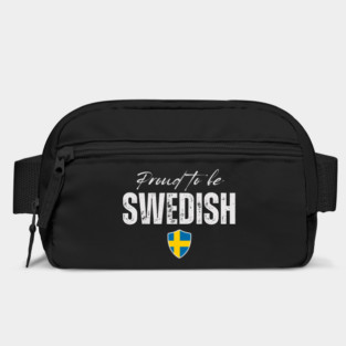 Proud swedish, Sweden flag Bag