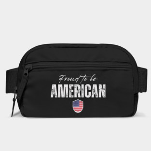 Proud american. America flag Bag