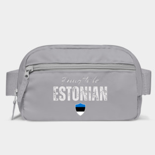 Proud estonian, Estonia flag Bag