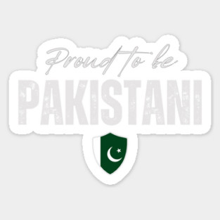 Proud pakistani, Pakistan flag Magnet