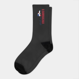 Proud dominican, Dominican Republic flag Socks