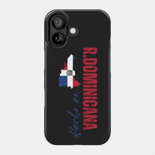 Proud dominican, Dominican Republic flag Phone Case