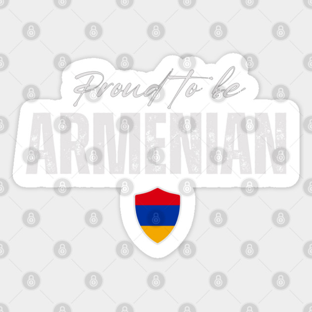 Proud armenian, Armenia flag Sticker by eka123