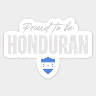 Proud Honduran, Honduras flag Magnet