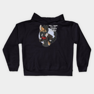 Yeah I heard you, but I dont care! - Roxy - Fox - Kitsune Kids Hoodie