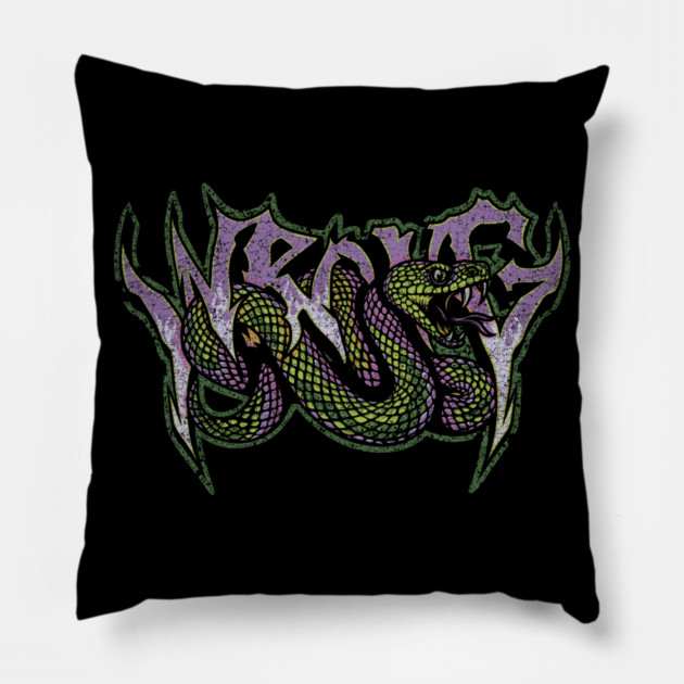 Snake Pillow by Wrongteeshirt