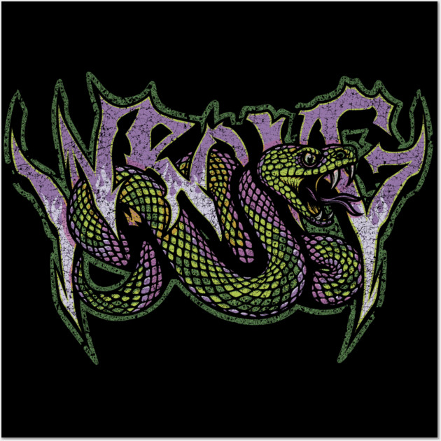 Snake Wall Art by Wrongteeshirt