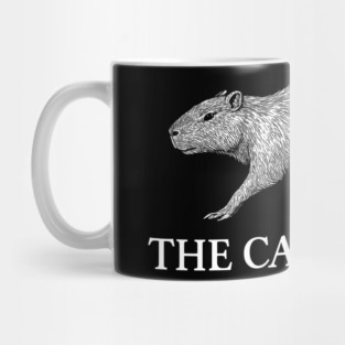 The Carbonara Capybara Animal Meme Pun Mug