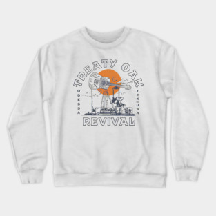 treaty oak revival merch Crewneck Sweatshirt