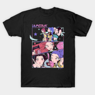 Huntrix Kpop Demon Hunters, KPDH Tshirt, Huntrix  Mira, Rumi, Zoey, Huntrix fan T-Shirt