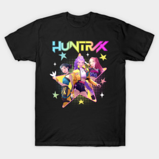 Huntrix Kpop Demon Hunters, KPDH Tshirt, Huntrix  Mira, Rumi, Zoey, Huntrix fan T-Shirt