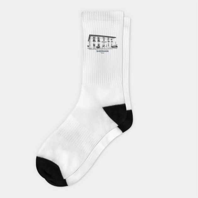 Sherman - Texas Socks by Lakeric