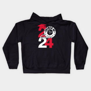 Father Of Class Of 2024 Senior 2024 Graduation 2024 Kids Hoodie