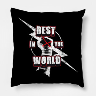 CM punk best in the world Pillow