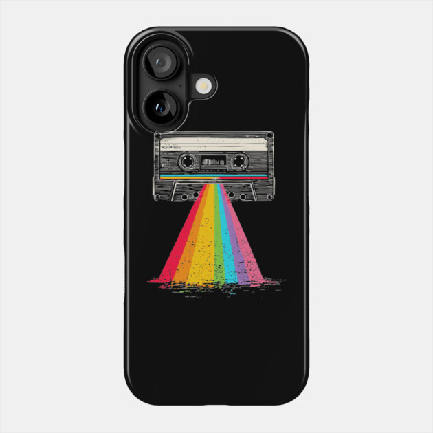 Cassette Spaceship - Retro Music Galaxy Phone Case by TuncGK