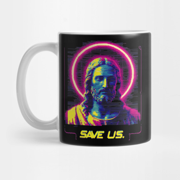 Save Us - Vaporwave Jesus by TuncGK
